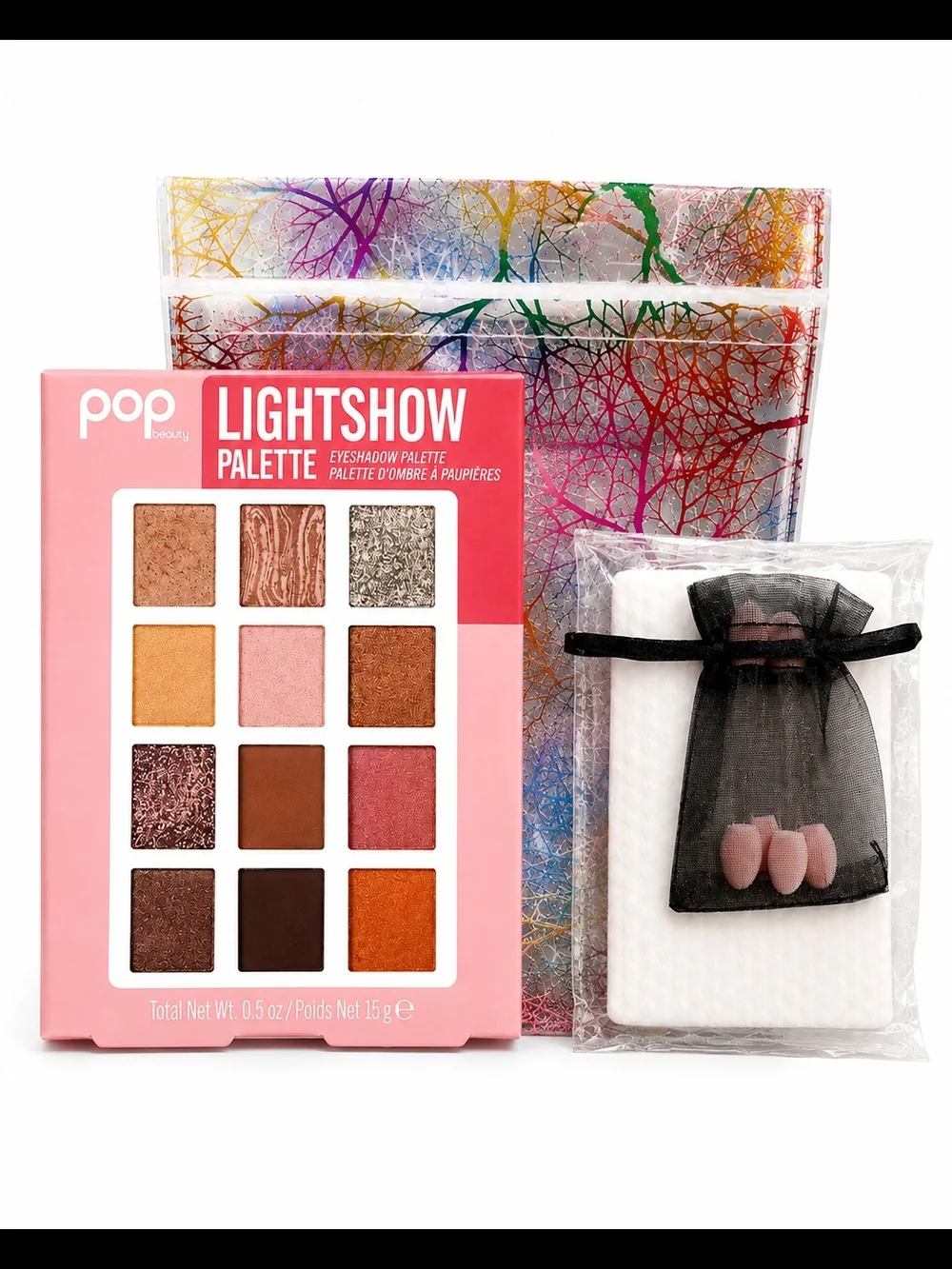 POP Beauty Lightshow Eyeshadow Palette - Pink Multi-Shade Set